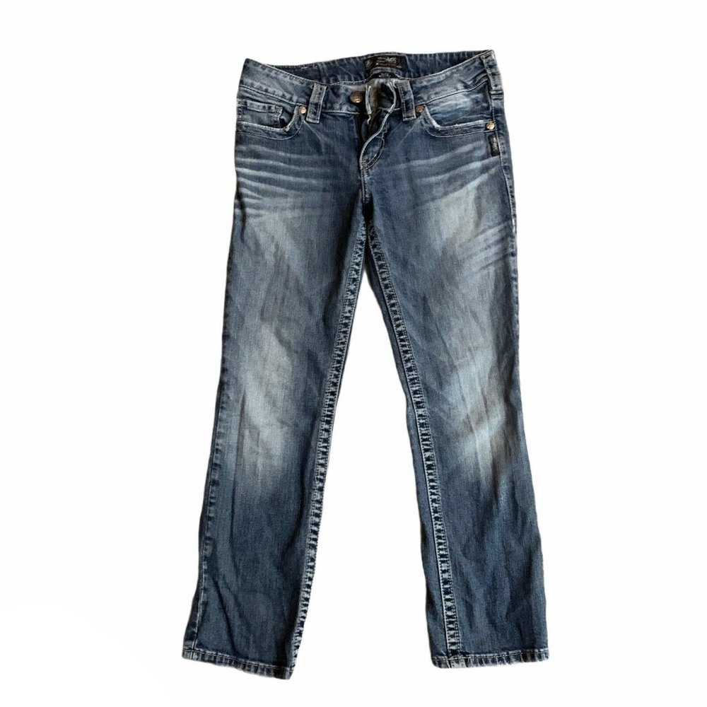 Silver Jeans Suki Size W28 L22.5 Jeans Capri Crop